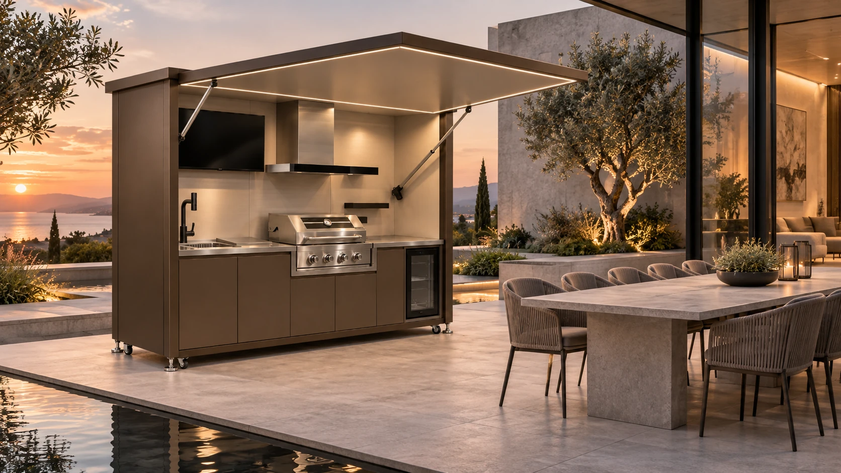 AURÉLIA SIGNATURE INOX 300 en situation
